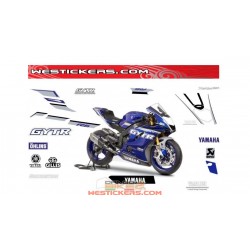 Kit adesivi Race replica Yamaha R6 GYTR 2022