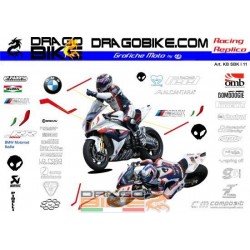 Adhesivos Moto BMW Superbike 2011 Motorrad Italia