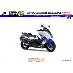 Kit Adhesivo T-Max 50th Anniversary Azul 2009-2012