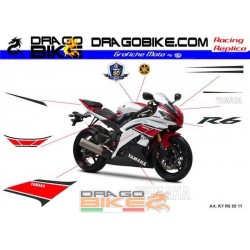 Adhesivas Motos Yamaha R6 WGP 50 Anniversary