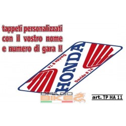 Tappeto Moto Personalizzato Honda