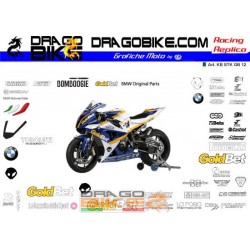 Kit Adesivo Moto BMW Superstock 2012 Motorrad Italia GoldBet