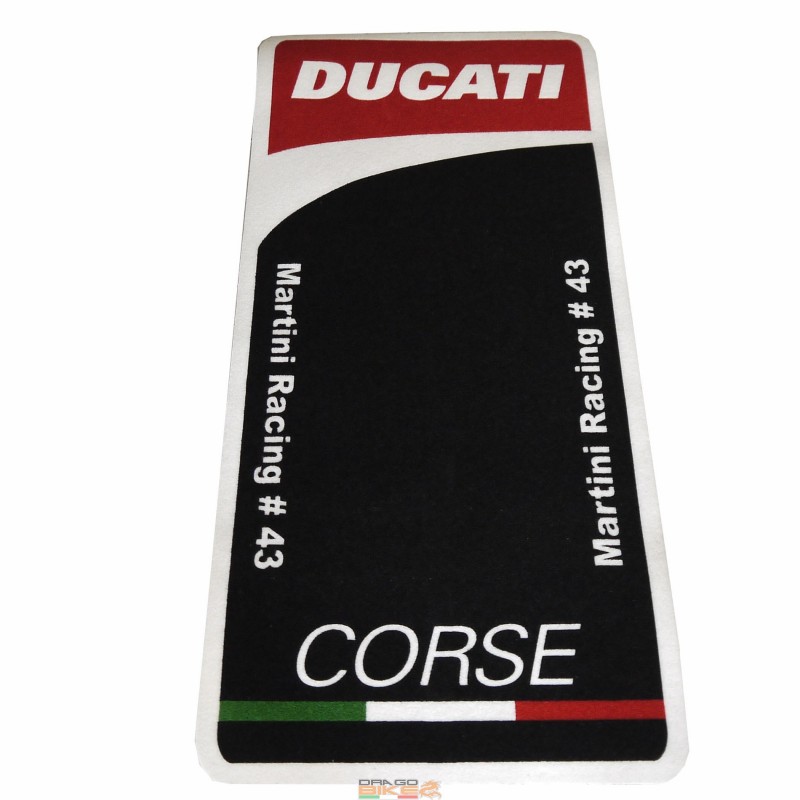 Home :: Garage / Paddock :: Bike Mats / Covers :: Ducati Corse Paddock /  Garage Bike Motorcycle Mat Rug