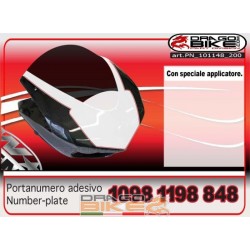 Portanumero Racing per Ducati 848 1098 1198 