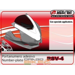 Number Plate for Racing Aprilia RSV 4