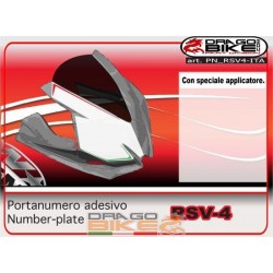 Number Plate for Racing Aprilia RSV 4