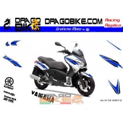 Kit Adesivo  X-Max 50th Anniversary WGP (Versione Blu)