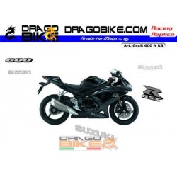 Kit adhesivo Originali Suzuki GSX-R 600 K8 Nero