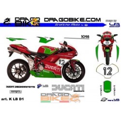 Stickers Kit For Moto Ducati.