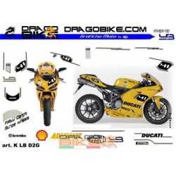 Stickers Kit For Moto Ducati.