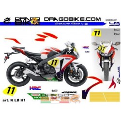 Adhesivos Moto Para Honda CBR 1000 2008 2009.