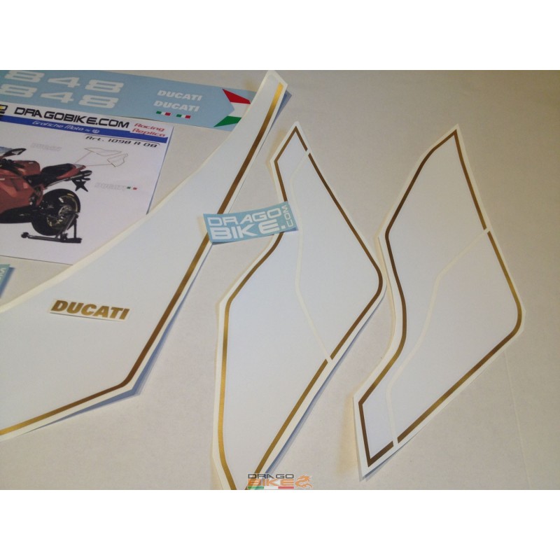 1098 Sticker Stickers Kit Ducati 1098 r Biposto