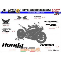 Adhesivos Moto Light por Honda CBR