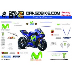 Набор Наклеек Yamaha MotoGP 2017