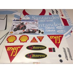 Kit 2 Pegatinas YAMAHA FACTORY RACING mm.120xmm.32 Decals Stickers  Klebstoffe Pegatinas F1 MotoGP V.Rossi Ducati Yamaha Honda Kawasaki -   España