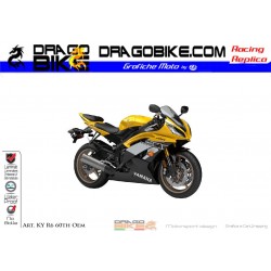 Kit Adesivo Moto Originali Replica Yamaha YZF R6 60th Anniversary