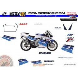 Kit  Adesivo Suzuki 250 1991 Classic Line