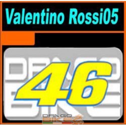 Dorsal 46 Valentino Rossi 2005