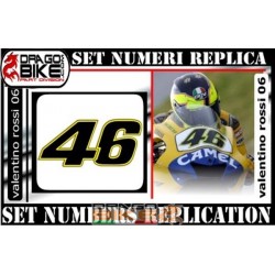 Race number 46 Valentino Rossi 2006