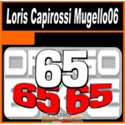 Race number 65 Loris Capirossi Ver. Mugello