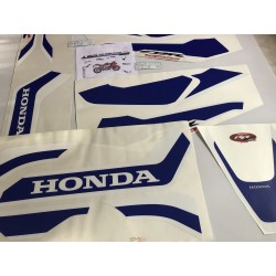 Kit adesivi Honda CBR 1000 Fireblade compatibili | Base Vinile Trasparente  Facile Applicazione Stampa UV BIANCO-BIANCO | VARI COLORI DISPONIBILI