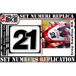 Race number 21 Troy Bayliss 06