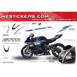 Motorbike Stickers Yamaha SBK GYTR