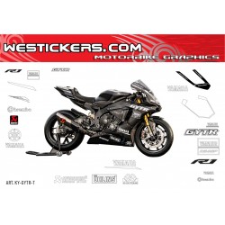 copy of Motorbike Stickers Yamaha  Replica SBK 2020
