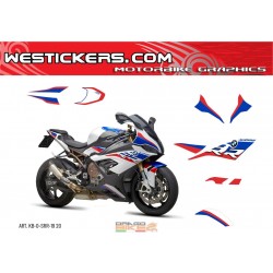 Kit de pegatinas réplica originales BMW 1000 RR 2019-2020