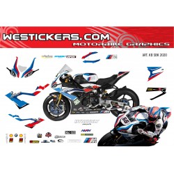 Adhesivos Moto BMW SBK 2020