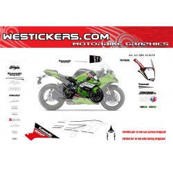 Race stickers kit Kawasaki SBK 2014 Street Version ZX10R