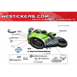 Stickers Kit Kawasaki MotoGP 2003