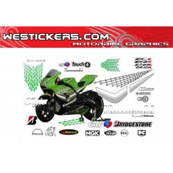 Stickers Kit Race Replica Kawasaki MotoGP 2006