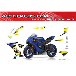 Adhesivos Moto Yamaha R1 2015 - 2019