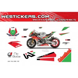 Adhesivos Moto Aprilia SBK RSV4-RF 2016