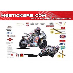 Adhesivos Moto Aprilia SBK RSV4 2011 Pata Imola