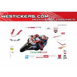 Adhesivos Moto Aprilia Red Devils SBK RSV4 2013