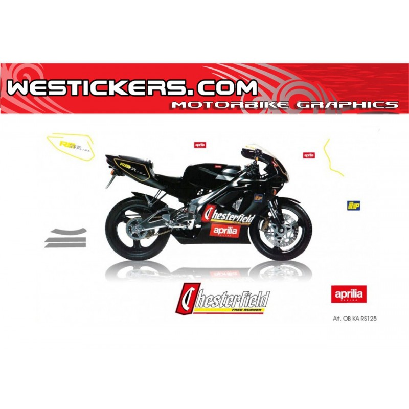 Stickers Kit Aprilia RS 125 Classic Line