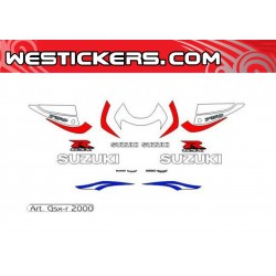 Stickers Kit Originale Suzuki GSX-R 750 2000