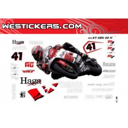 Motorbike Stickers Kit Yamaha SBK 2000 H