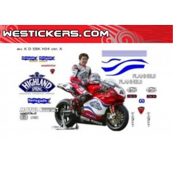 Kit Adesivi Ducati Haga Renegad ver.A 2004