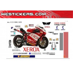 Motorbike Stickers Kit   Ducati SBK XEROX 2005