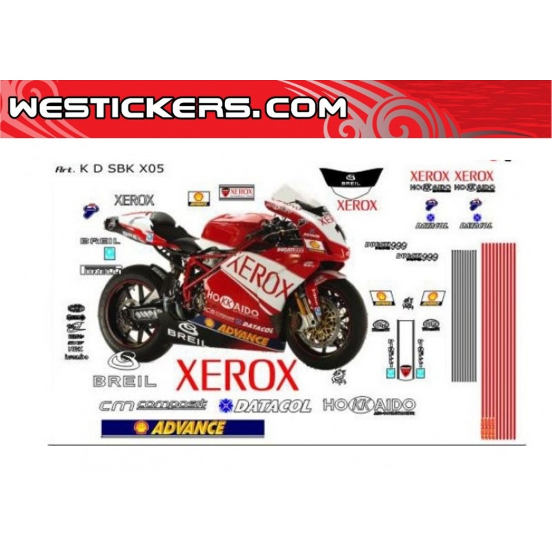 Kit Adesivi Moto Ducati SBK XEROX 2005