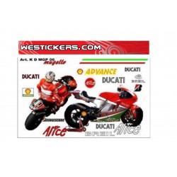 Kit Adesivo Ducati Motogp Replica Mugello 2006