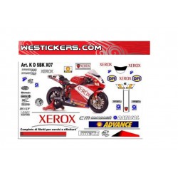 Stickers Kit Ducati Superbike Xerox 2007