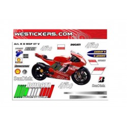 Kit Adesivi Ducati MotoGP 2007 Valencia