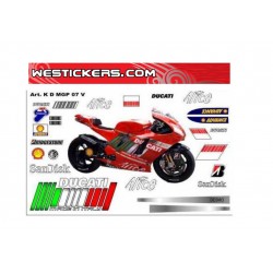 Kit Adhesivo Ducati MotoGP 2007 Valencia