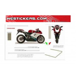 Stickers kit 1098 Tricolore 2007
