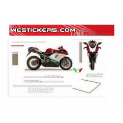 Stickers kit Ducat 1 1098 tri 07