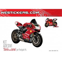 Motorbike Stickers Kit Ducati Panigale V4 "Storia delle Corse".